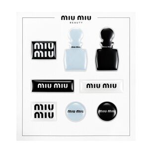 Miu Miu Beauty Puffy Logo Stickers